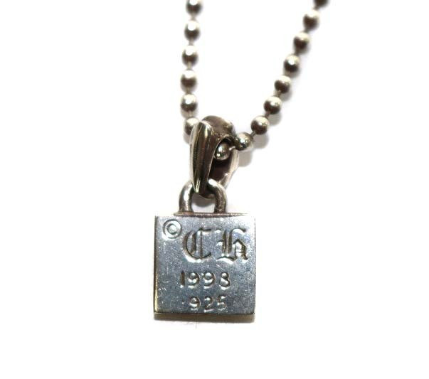 CHROME HEARTS FRAMED CH PLUS 1DIA NECKLACE TOP NECKLACE CHROME HEARTS FRAMED CH PLUS 1DIA NECKLACE TOP NECKLACE