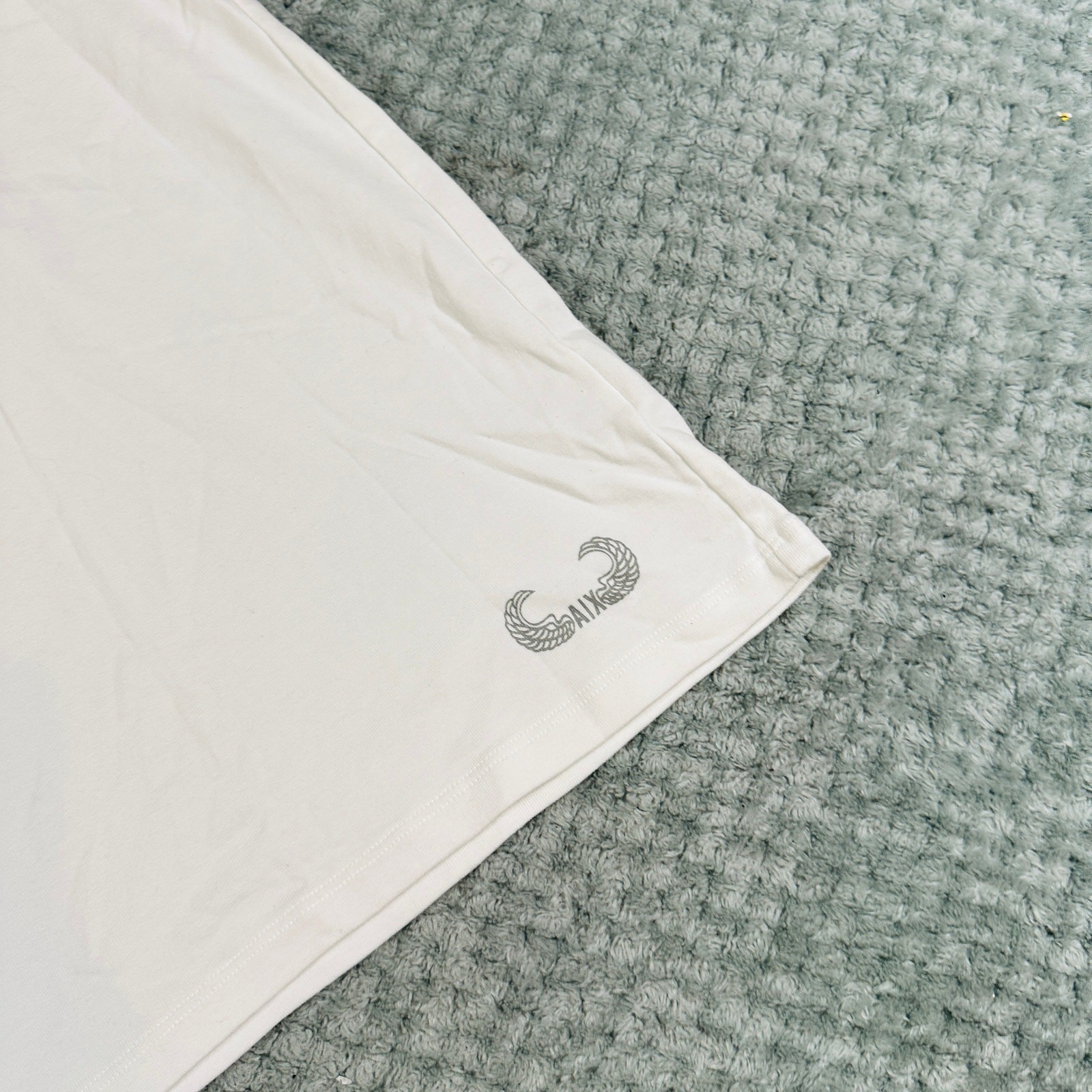 ARMANI EXCHANGE classic basic white short sleeve … - image 2