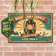 No Parking Sarcastic Funny Rogue River Tactical Metal Tin Sign 8x12