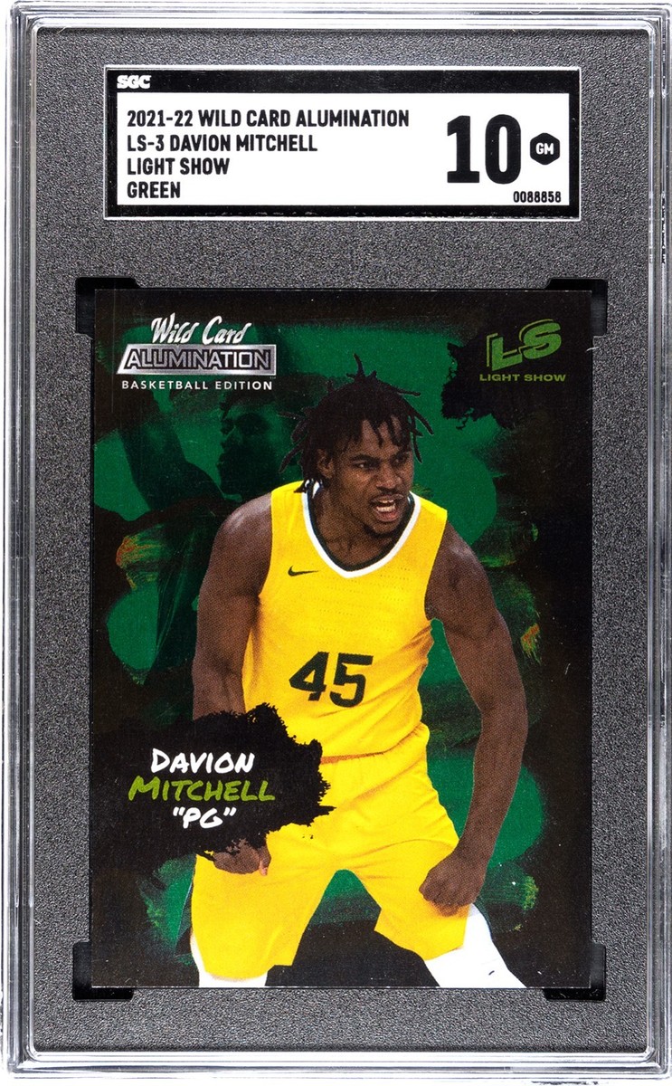 ナポレオン　PMA ACTION CARD 2021-22 Wild Card Alumination - Light Show Davion Mitchell #LS-3