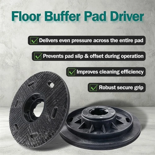 For 17" Floor Buffer Pad Driver 16" Harpoon Style w/Clutch Plate NP-9200 image 8