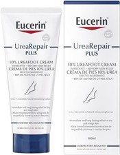 Eucerin Urea Repair Plus Footcream with 10% Urea + Ceramide and NMF 100ml-UK