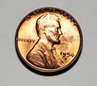 1954 S LINCOLN WHEAT PENNY UNC #P3097