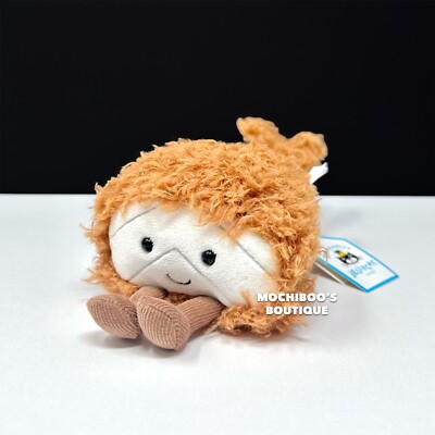 Jellycat LILY FISH Soft Plush Toy NWT UK Selfridges Fish & Chips