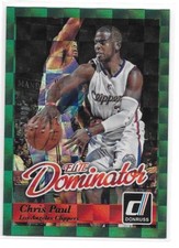 2014-15 Donruss Basketball Elite Dominators Chris Paul 548/999 Clippers
