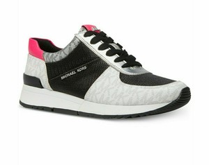 michael kors allie trainer sneakers black