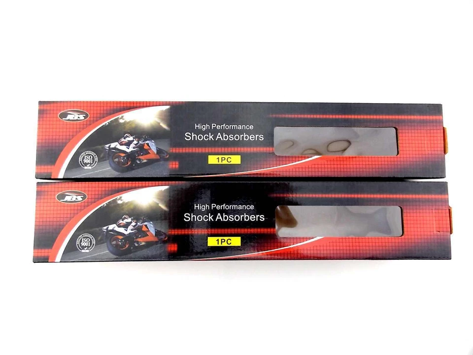 AMORTIGUADORES TRASEROS KAWASAKI KE100 76-81 320mm JBS OJO A OJO Foto 4 de 4