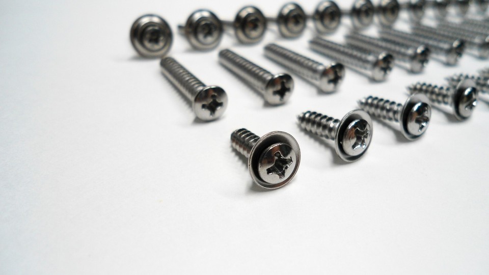 33 Chrome Interior Screws For G-Body GM Cars - Monte Carlo SS, Hurst Olds, 442, Regal, Etc. Restoration Kit