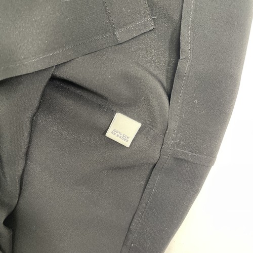 Banana Republic button up Silk shirt women size 6 black casual Vintage Y2K - Picture 12 of 13