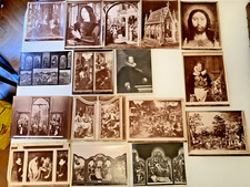 Belgium Lot of 16 paintings photographs 1880-1900