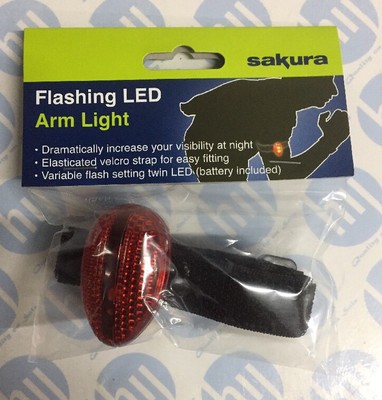 Sakura blinkendes LED Armlicht Nacht Sicherheit für Radfahrer, Läufer, Kinder