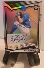 2022 Panini Elite Extra Edition Ryan Jennings Signatures Toronto Blue Jays 