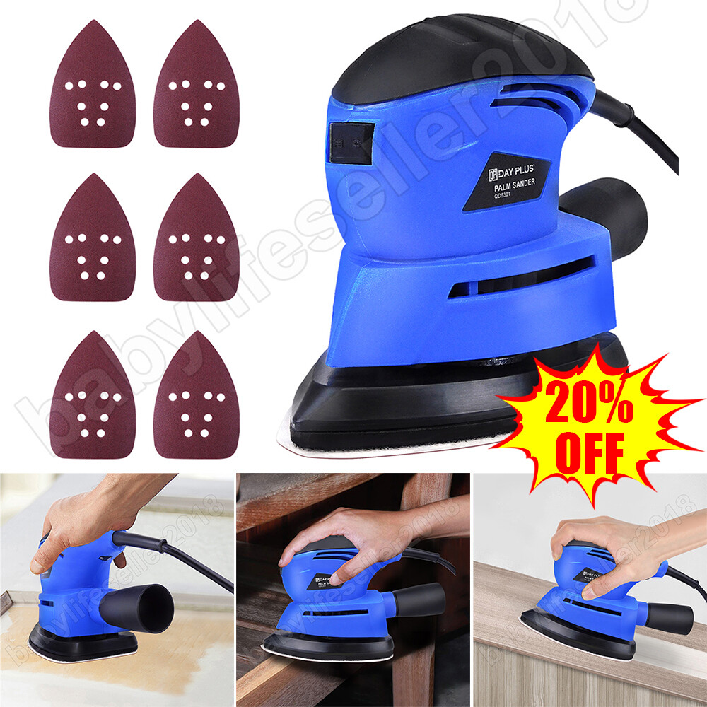 Electric Sander Random Orbital Machine Sandpaper Dust Collection Polisher Tool - Image 8