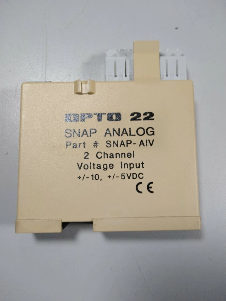 OPTO 22 SNAP ANALOG SNAP-AIV  2 CHANEL VOLTAGE INPUT +/-.+/-5VDC - Image 2 of 4