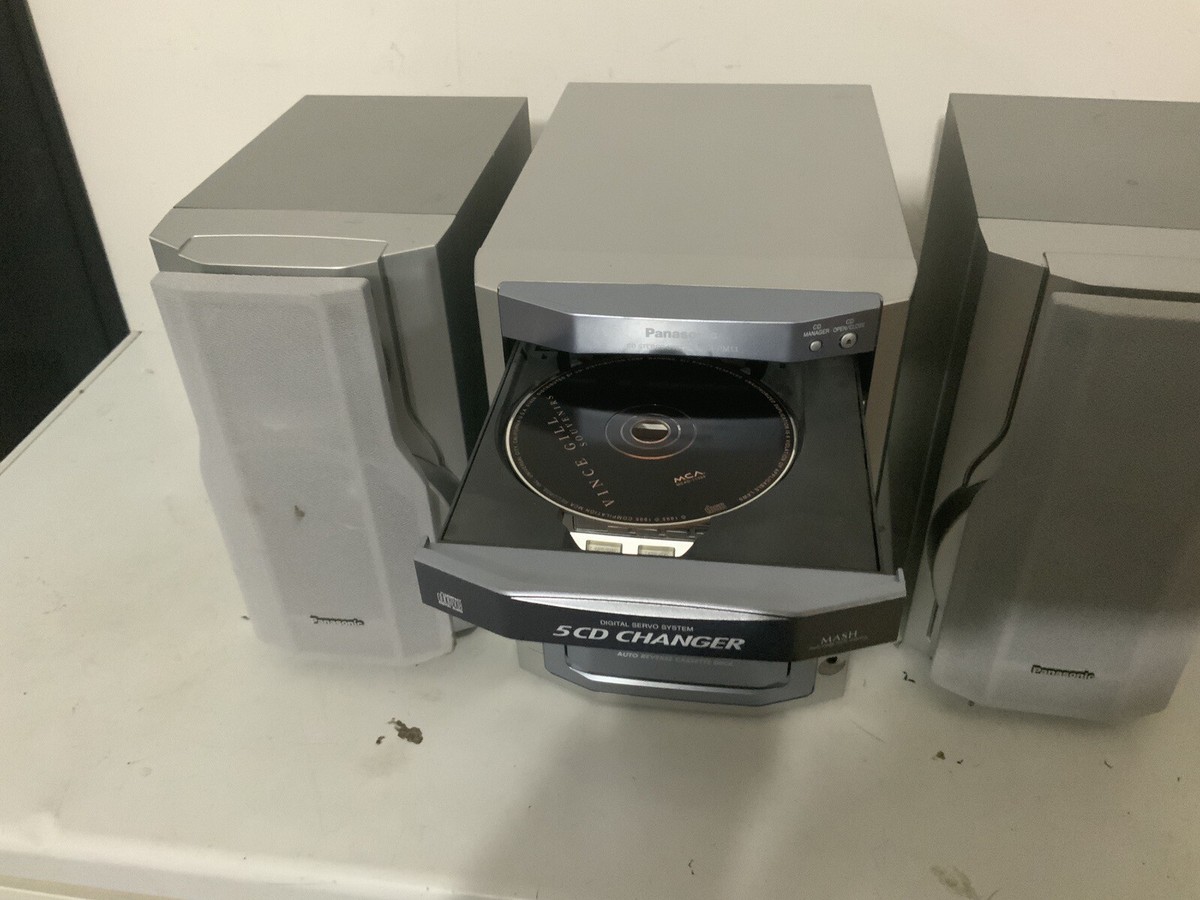 スピーカー・ウーファー Panasonic 5CD CHANGER スピーカー・ウーファー Panasonic 5CD CHANGER Panasonic 5 CD DISC