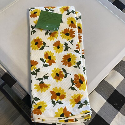 Kate Spade New York  Flowers  Kitchen Towel Set of 2 New!
