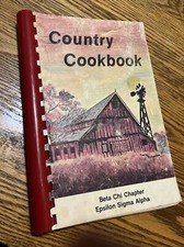 Country Cookbook - Beta Chi Chapter Epsilon Sigma Alpha - Cook Book - 1984