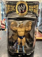 IRON SHEIK SIGNED JAKKS 2004 CLASSIC SUPERSTARS  FIGURE  NEW