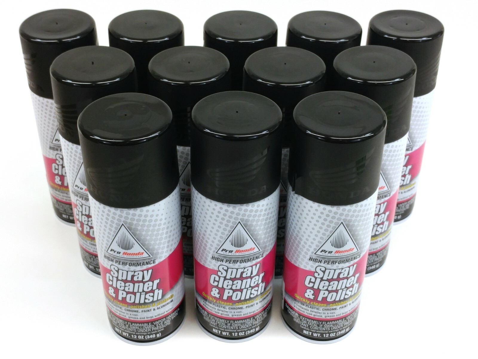 12x Factory Genuine Honda Spray Cleaner & Polish 12oz Can 1 Case 