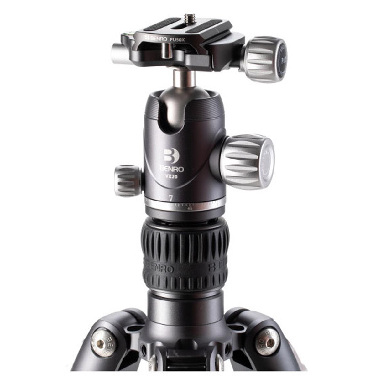 Benro Rhino One Series 4Section Carbon Fiber Tripod/Monopod with VX20