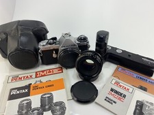 Superb Pentax ME Camera w/ SMC Pentax-M 50mm f/2 Len  Pentax Winder ME CLAd
