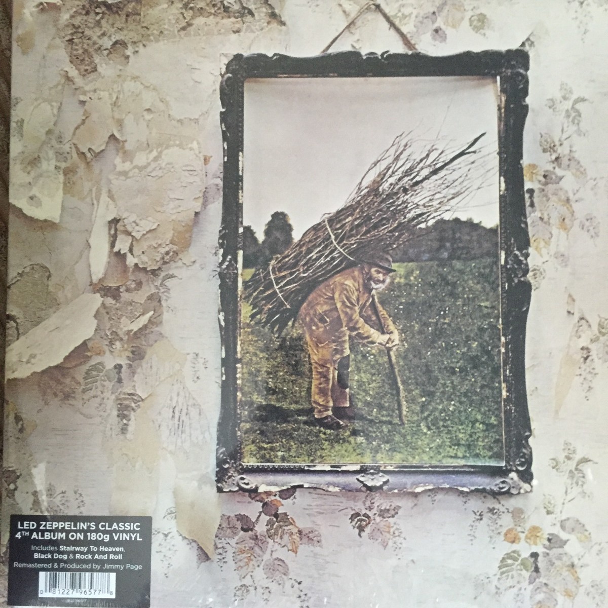 Led Zeppelin - IV / 4 - 180 Gram LP Vinyl New & Sealed 81227965778