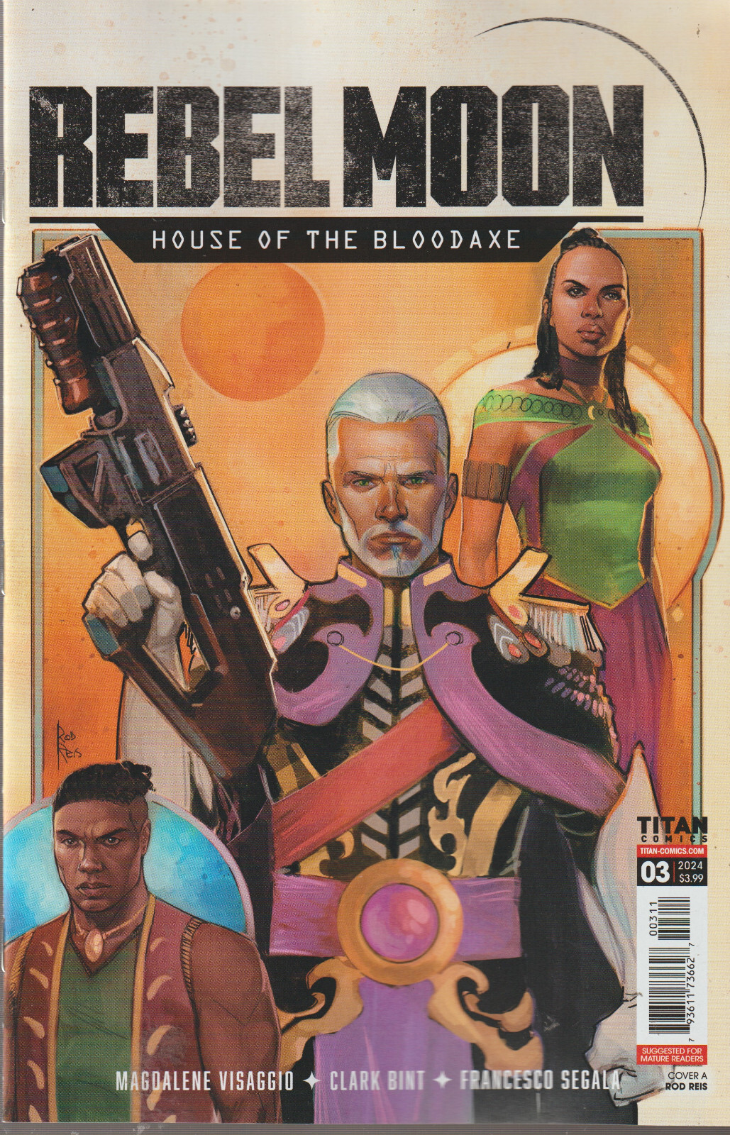 TITAN COMICS REBEL MOON #3 MARCH 2024 1ST PRINT NM