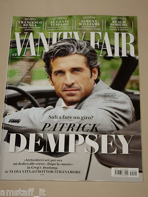 VANITY FAIR=2015/25=MAGAZINE=PATRICK DEMPSEY=AOMI MUYOCK =MUTLU KAYA=RENGA=ARCA=