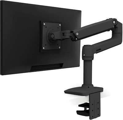 Ergotron LX Desk Mount Monitor Arm Matte Black