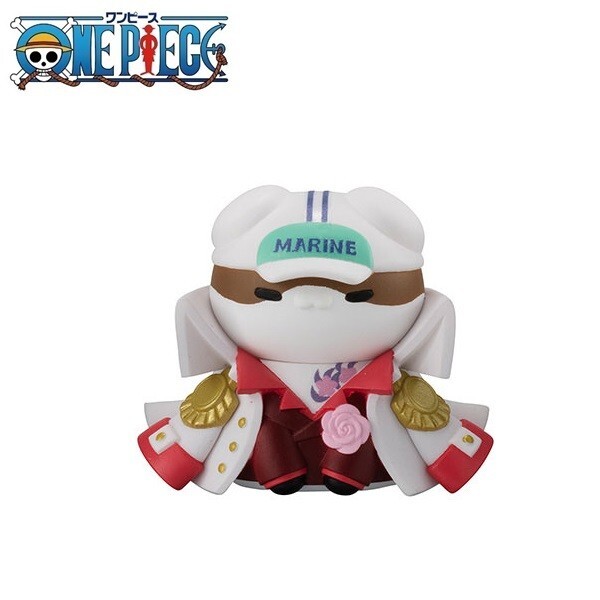 MEGA CAT PROJECT ONE PIECE Nyan Piece Luffy VS Marine Navy Mini