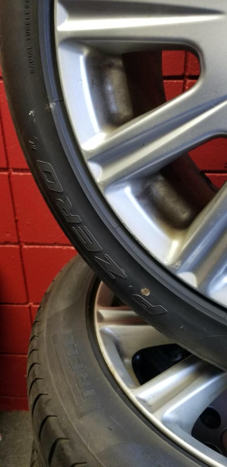 Maserati Wheels and New Tires Purelli P Zero