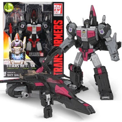 Transforms Titans Return Class L SKY SHADOW Robot Toy Gift Kids Action Figure
