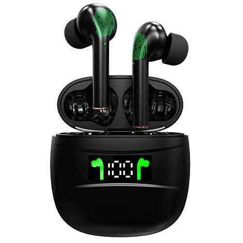 True Wireless Bluetooth Earbuds - Smart Touch Controlled Wireless Black J3PRO