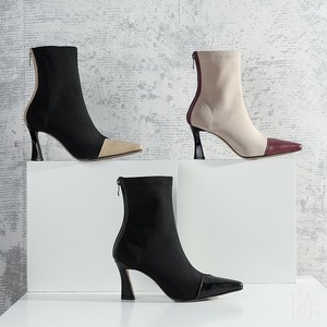 5cm heel boots
