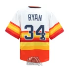 Nolan Ryan Autographed Houston Nike Authentic Baseball Jersey - BAS