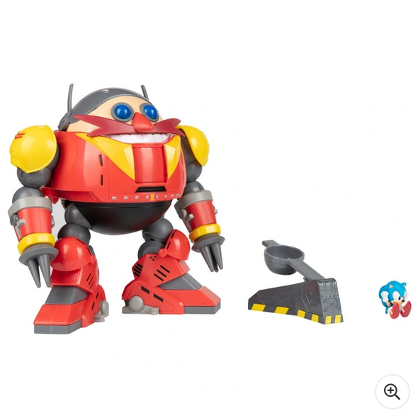 Sonic The Hedgehog – Giant Eggman Robot Battle Action Figure Set