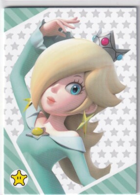 Panini Super Mario Trading Cards Karte Nr. 24 Close-Up Card Rosalina