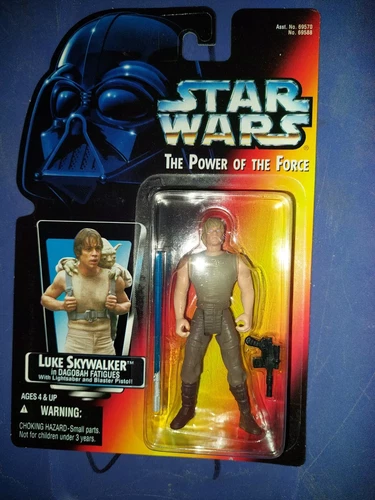 STAR WARS POWER OF THE FORCE LUKE SKYWALKER (DEGOBAH) ACTION FIGURE Short Sabre