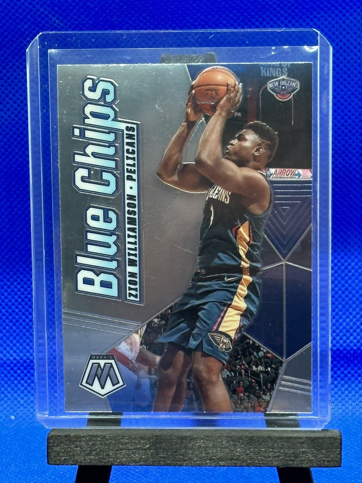 2019-20 Mosaic Basketball - ZION WILLIAMSON - Blue Chips Rookie