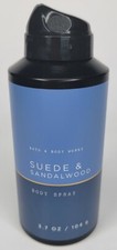 BATH BODY WORKS SUEDE SANDALWOOD BODY SPRAY 3.7 OZ