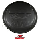 REAR SPARE WHEEL COVER GLOSS BLACK FOR LAND ROVER DEFENDER L663 90 110 2020+