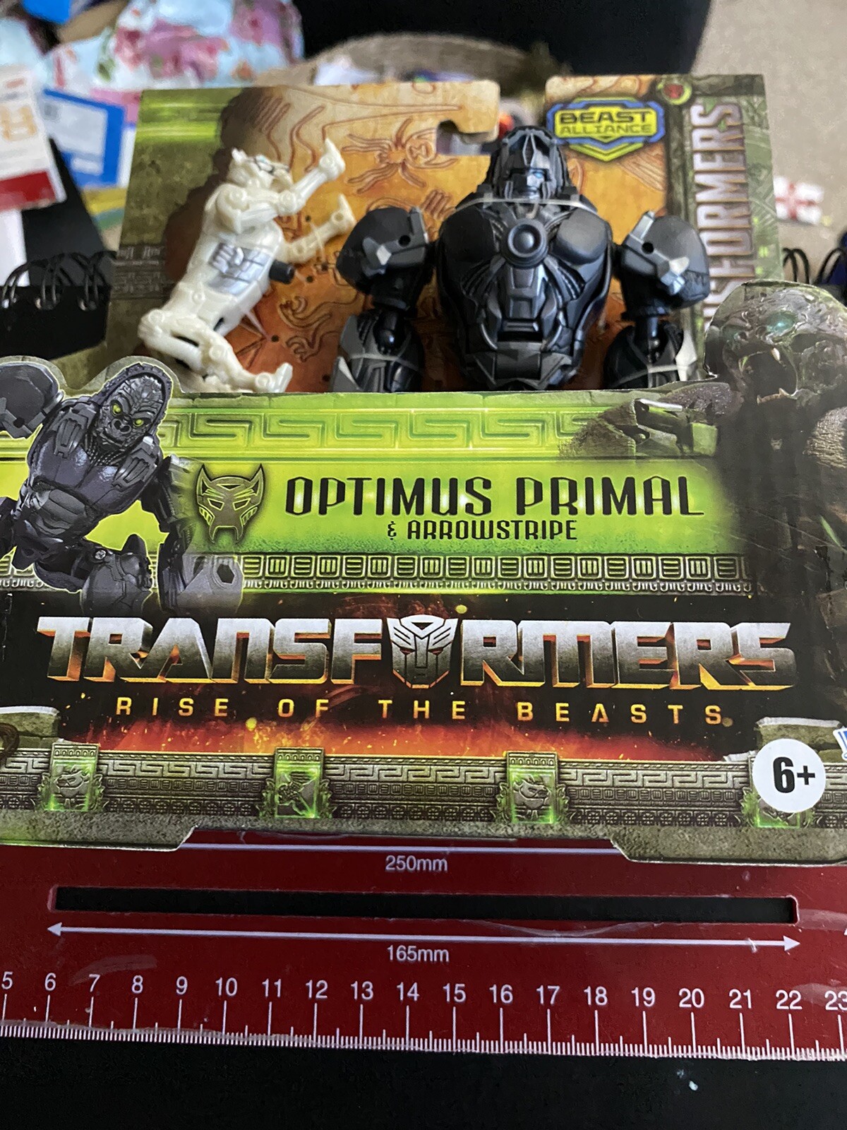 Transformers Rise Of The Beasts Optimus Primal & Arrowstripe Beast Alliance NEW