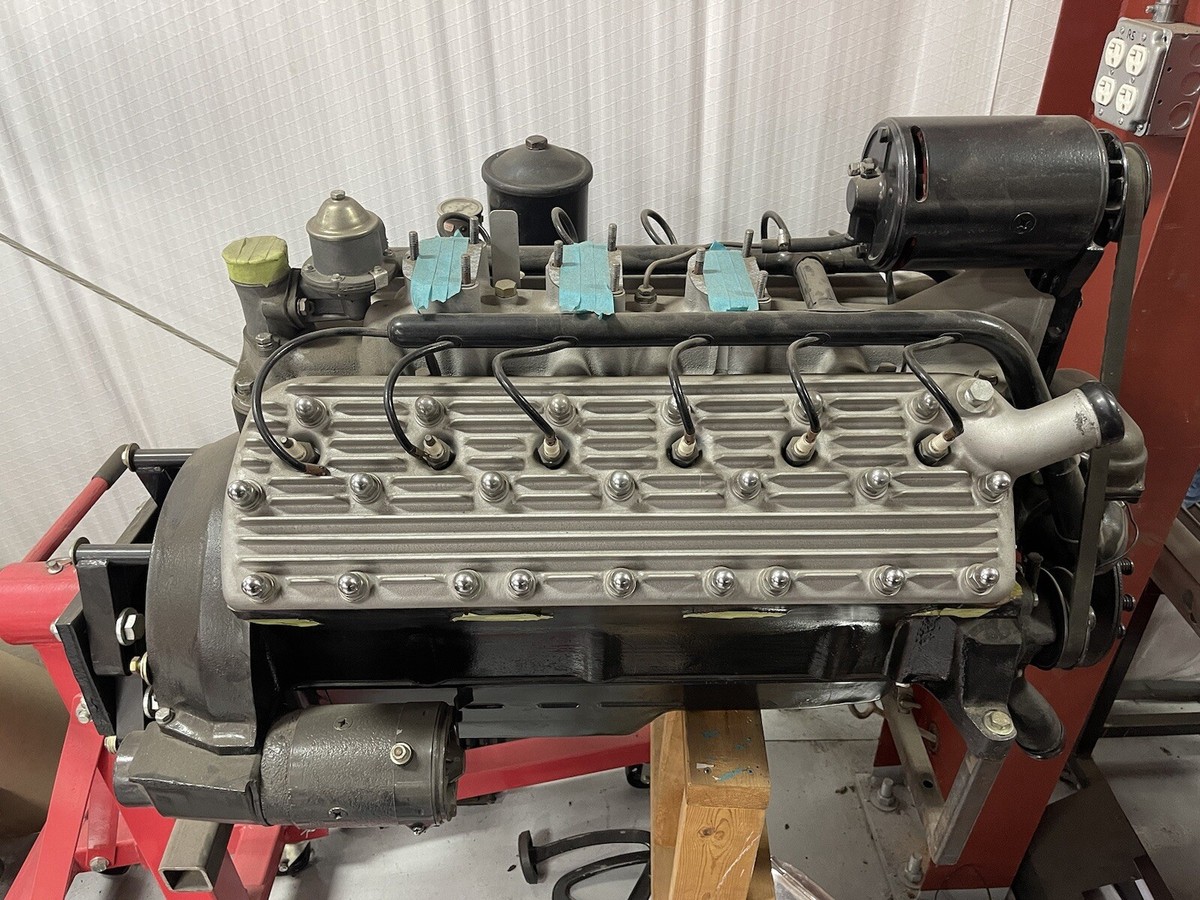 Lincoln V12 Flathead Engine Freshly Rebuilt By H&H Flatheads