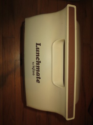 Vintage 82 Lunchmate by Igloo Tan Brown Cooler Lunchbox Made in USA