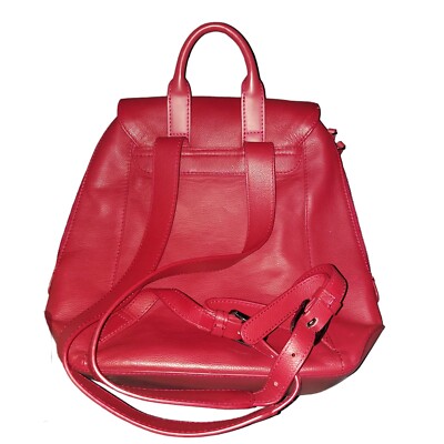 Lipault Paris Burgundy Red Leather Backpack Bag | eBay
