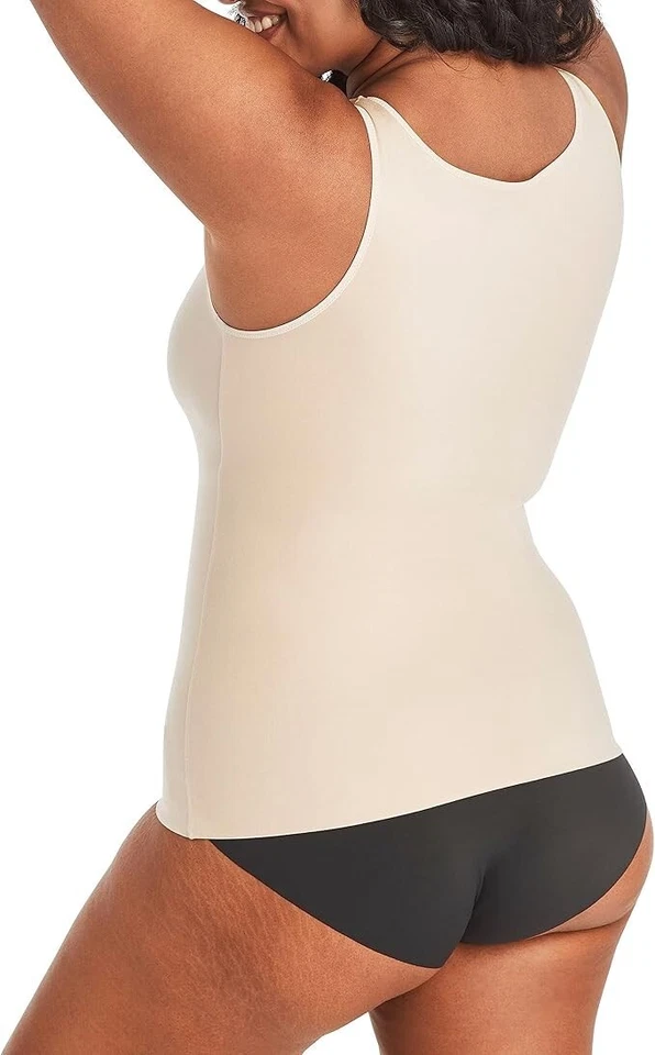 Maidenform X3222 Womens Latte Comfort Devotion Shapewear Tank Top Size L - Image 3 of 4