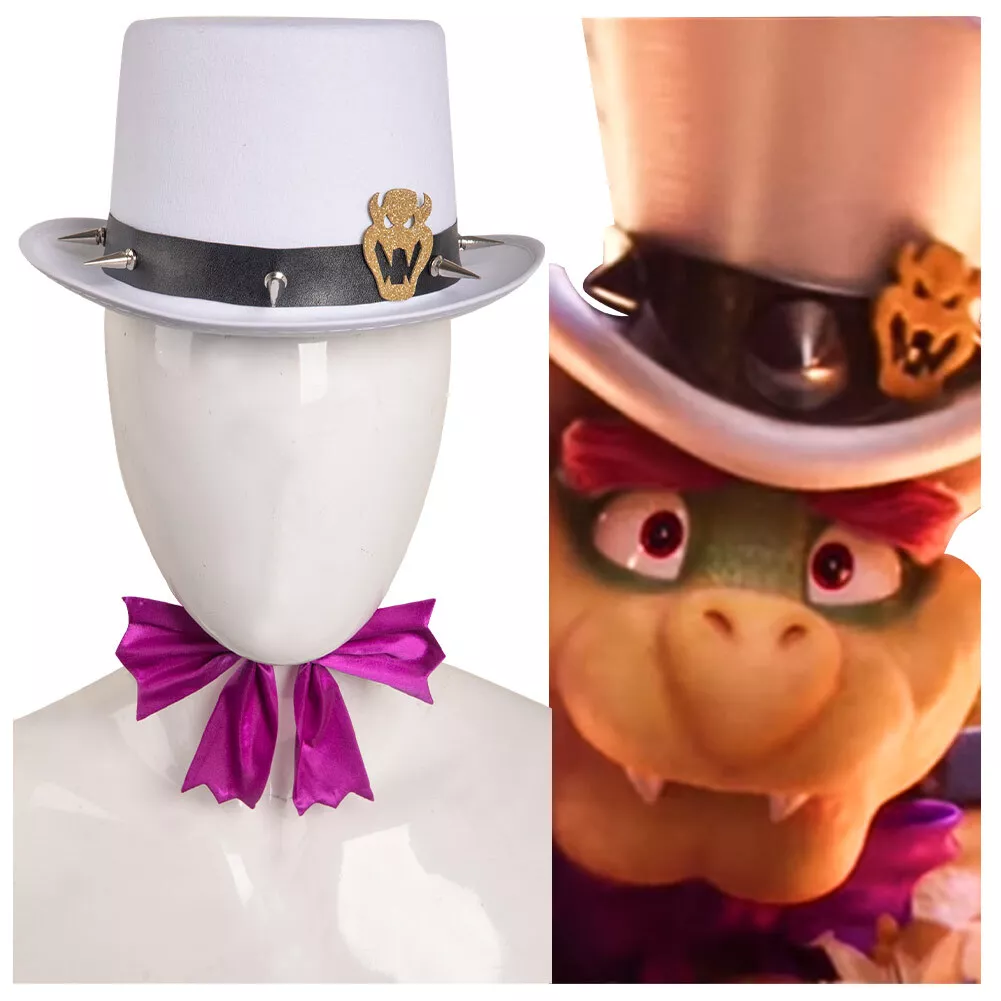 The Super Mario Bros. Movie - Bowser Cosplay Hat Party Costume Accessories