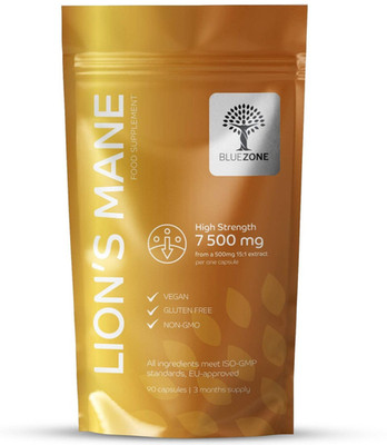 Löwenmähne 7500mg pro Kapsel für Klarheit, Ruhe und kognitive Stärke