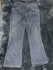1960s Wrangler Vintage Bell Bottom Jeans 30x30