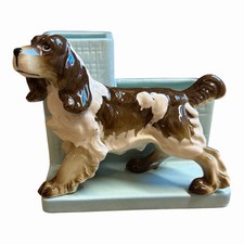 Vintage Ceramic Springer Spaniel Dog Figurine...